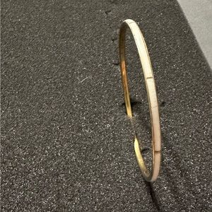 M&S Sterling silver opal bangle bracelet